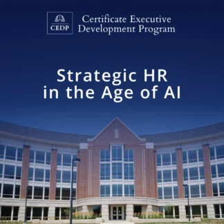 Strategic HR in the Age of AI